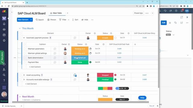 Hybrid SAP ALM - Federated Monday.com - SAP Cloud ALM (SAP CALM) смотреть онлайн