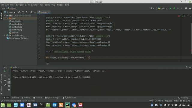 Python Project - Face Recognition | Comparing with Multiple Faces - Pengenalan wajah dengan python смотреть онлайн