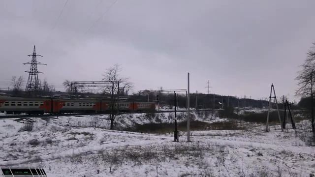РЖД ЭР9П-К-301 Тихорецкая - Армавир-2 смотреть онлайн