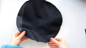 Как покроить и сшить берет из эко кожи своими руками