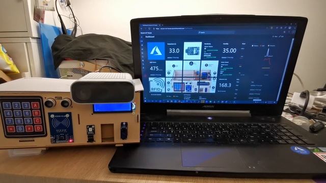 IoT house with azure digital twins in MR (unity) interaction смотреть онлайн