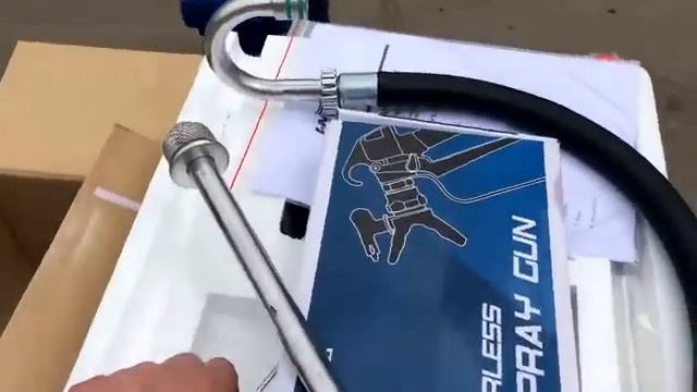 Аппарат "SPT390 Окрасочный" безвоздушного распыления для покраски под высоким давлением "Hyvst" смотреть онлайн