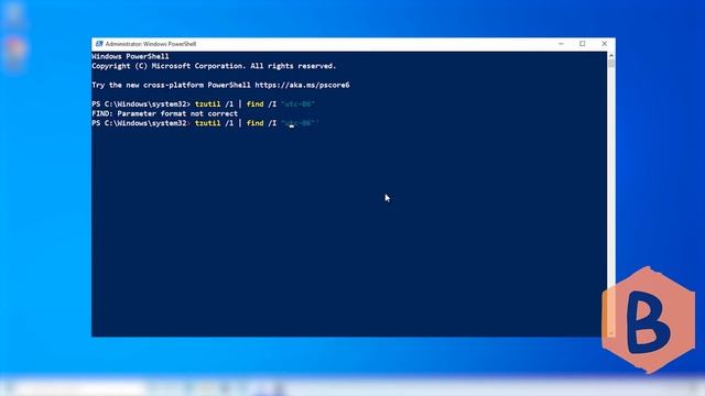 How To Fix Find Parameter Format Not Correct Error in PowerShell смотреть онлайн