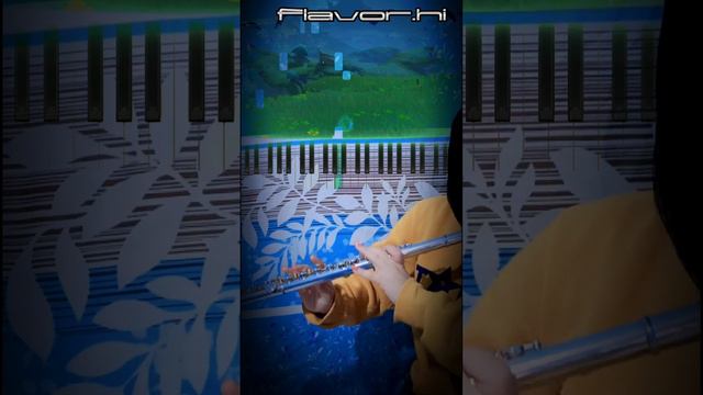 Gone With The Wind - Devantaka Mountain | Flute cover [Sheet piano] Genshin Impact смотреть онлайн