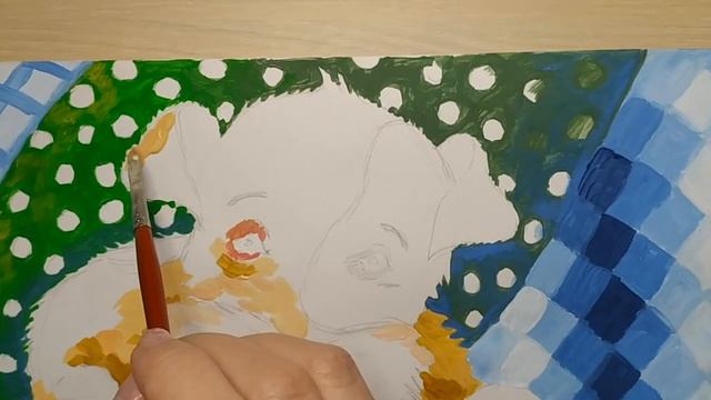 РИСУЕМ СОБАКУ. Фокс Микки. КАК НАРИСОВАТЬ ЩЕНКА смотреть онлайн