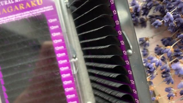 Ресницы Nagaraku на ленте изгиб С, толщина 0.20 смотреть онлайн