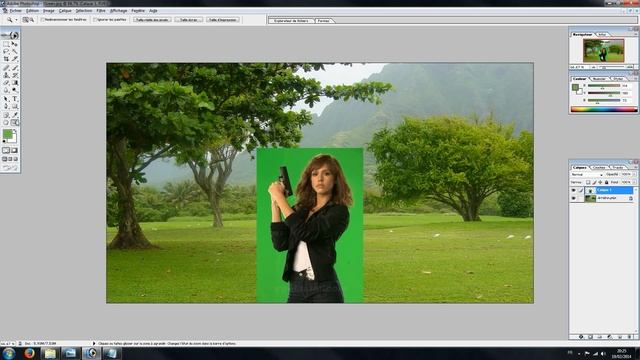 Tutoriel : incrustation d'image dans Photoshop 7 смотреть онлайн