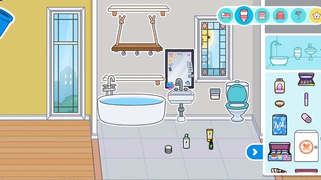 обустраеваю дом и освобождаю место для токи боки