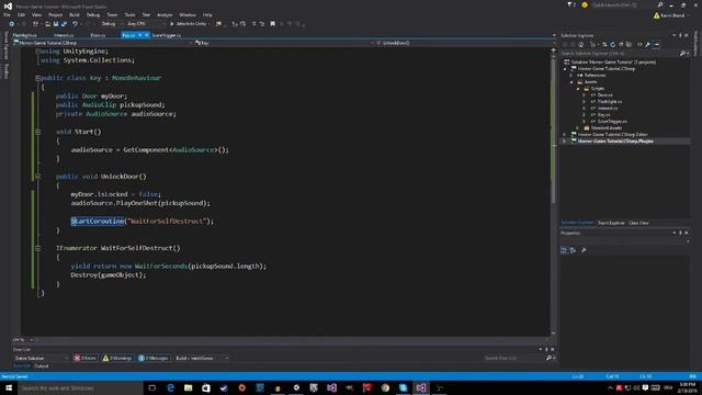 [UNITY 5] [13.2] Beginner Tutorial: Horror-Game - Locking Doors (Homework Solution) смотреть онлайн