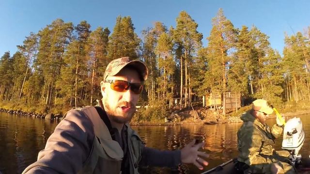 Рыбалка в Северной Карелии День первый,прибытие,разведка. смотреть онлайн