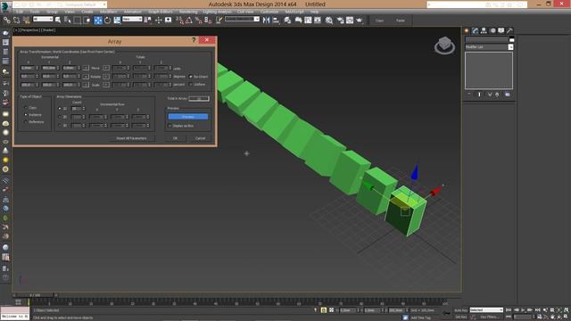 06. Array - Массивы объектов в 3ds Max - для начинающих смотреть онлайн