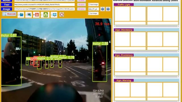 GUI Demo1 using Python Tkinter (Image Identification for Self Driving Cars)-中文版 смотреть онлайн