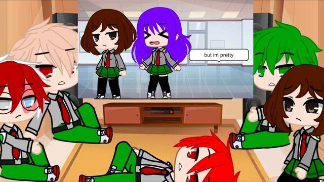 Mha react to y/n memes || Gacha club || Gacha Reaction смотреть онлайн