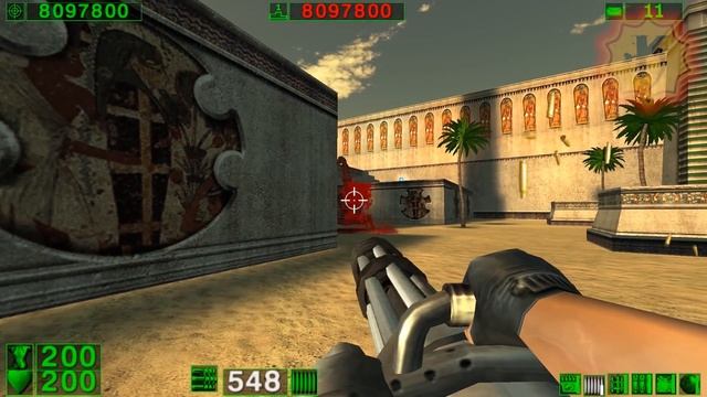 [M@x512] Serious Sam: The First Encounter БЕЗ РАНЕНИЙ | ВСЕ СЕКРЕТЫ #13 - Луксор смотреть онлайн