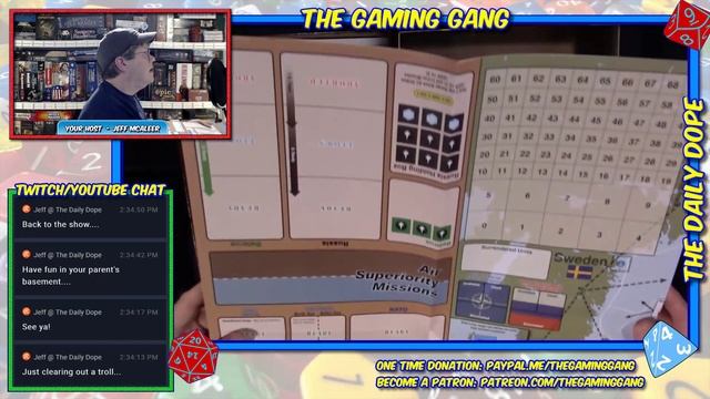 Wild Blue Yonder How to Play and Review/Next War: Poland Unboxing on The Daily Dope #13 смотреть онлайн