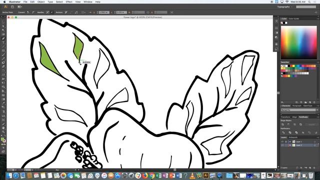 How to scan and drawing into illustrator... and what to do with it! смотреть онлайн