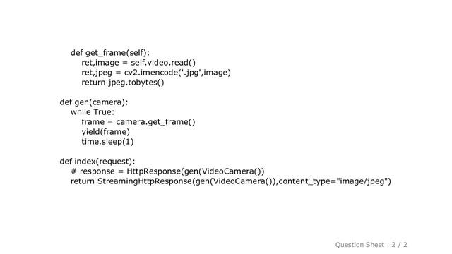 Django : How to stream opencv frame with django frame in realtime? смотреть онлайн