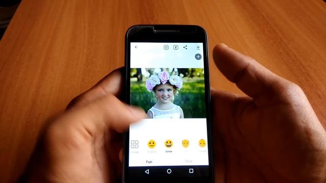 How to add smile on any face in just 1 click | Faceapp on Android ✓ смотреть онлайн