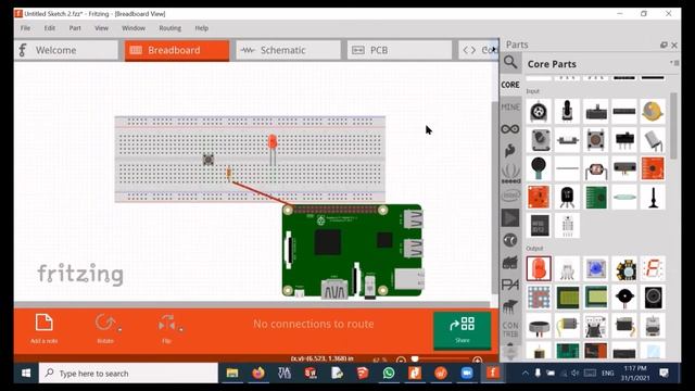 How to Teach Raspberry Pi in Online Class using Fritzing and Wyliodrin смотреть онлайн