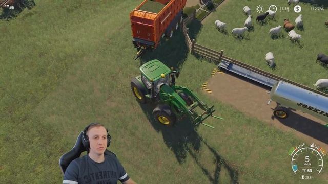Как ухаживать за овцами в Farming Simulator 19 смотреть онлайн