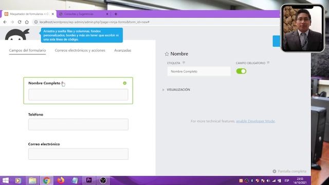 WORDPRESS INSTALACION DE PLUGINS Y MANEJO DE NINJA FORMS смотреть онлайн