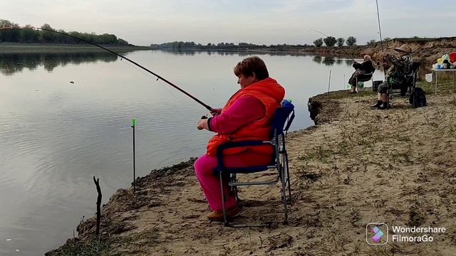 24.04 Отличный улов воблы.