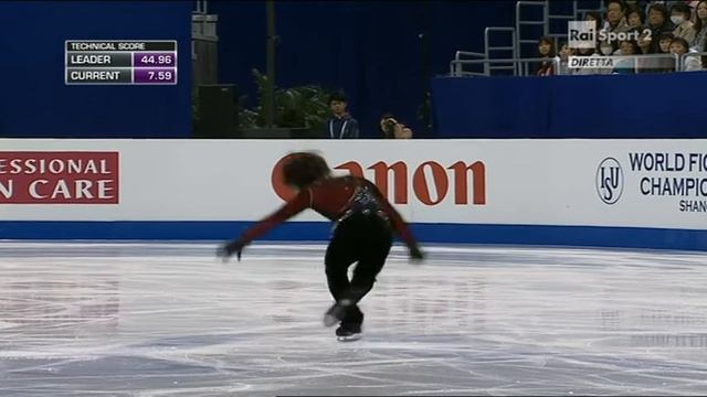 2015 Figure Skating World Champs Shanghai - men - SP - Takahito MURA смотреть онлайн