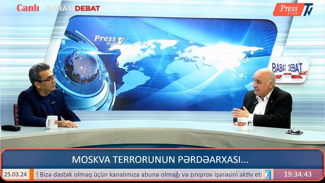 Arif Hacılı ilə DEBAT: Moskva t*errorun pərdəarxası, Putin hansı addımları atacaq? смотреть онлайн