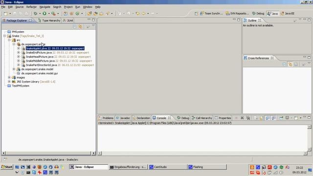 JAVA Programmieren - Snake - Teil 12 смотреть онлайн