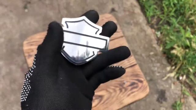 Шильдик на переднее крыло “HD - Street glide” Ручная работа - НЕРЖАВЕЙКА ! смотреть онлайн