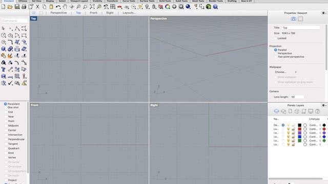 An overview of the Rhino 7 for Mac user interface смотреть онлайн