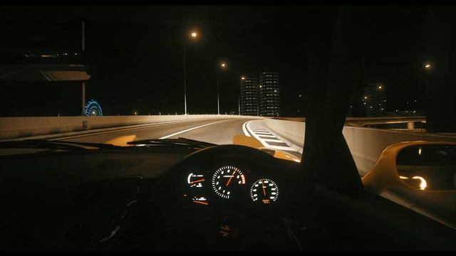 RX-7 Night Drive on Shutoko with NFS2015 Filter - Assetto Corsa смотреть онлайн