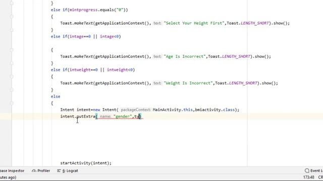 How to create bmi calculator in android studio | Part - 3 | Bmi calculator in android | Java Code смотреть онлайн