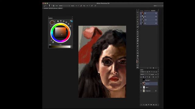 SpeedPainting - Study an artist Anders Zorn смотреть онлайн