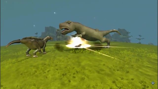 T-Rex vs Iguanodon | T-Rex vs Dino Level Challenge [S1E4] | SPORE смотреть онлайн