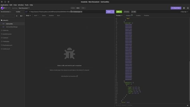 1.02 Trading bot Getting some candlestick data смотреть онлайн