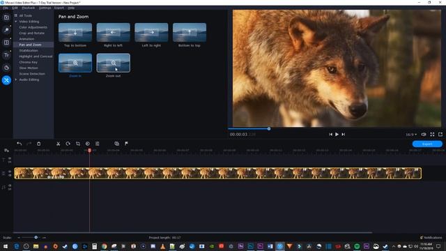 How to Zoom In and Out Tutorial | Movavi Video Editor Plus 2020 смотреть онлайн