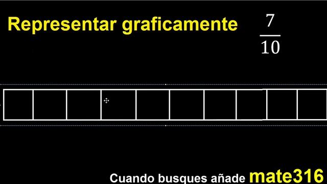 Representar 7/10 graficamente . Representacion grafica de fracciones , grafico смотреть онлайн