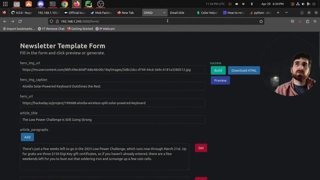 Python Templates For Writing Newsletters смотреть онлайн