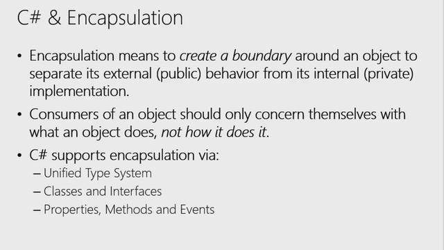 Programming in C# (1/8) OOP, Managed Languages and C# смотреть онлайн