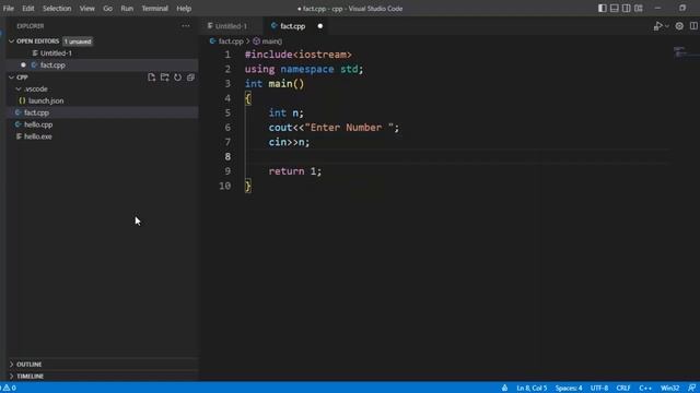 HOW TO FIND FACTORIAL USING RECURSIVE FUNCTION IN C PLUS PLUS смотреть онлайн