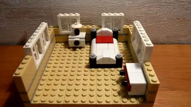 LEGO САМОДЕЛКА #13 | Спальня / Bedroom (100 ПОДПИСЧИКОВ!) смотреть онлайн