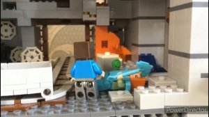 Приключения Стива и Алекс часть 50!!! «Горная пещера 2» - LEGO MINECRAFT