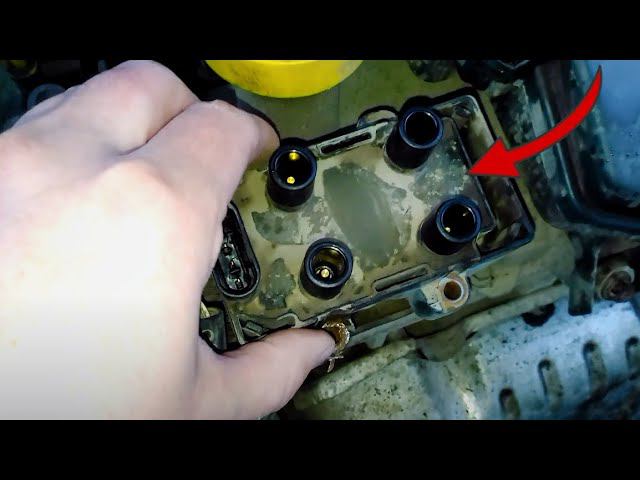 Замена катушки зажигания на Логане | Что будет если помыть свечи водой? смотреть онлайн