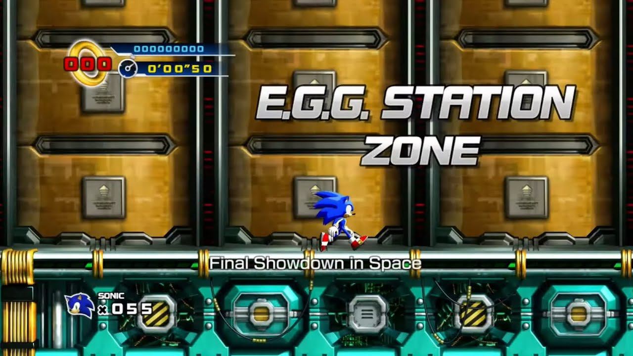 Прохождение Sonic The Hedgehog 4 Ep. 1 [E.G.G. Station Zone] смотреть онлайн