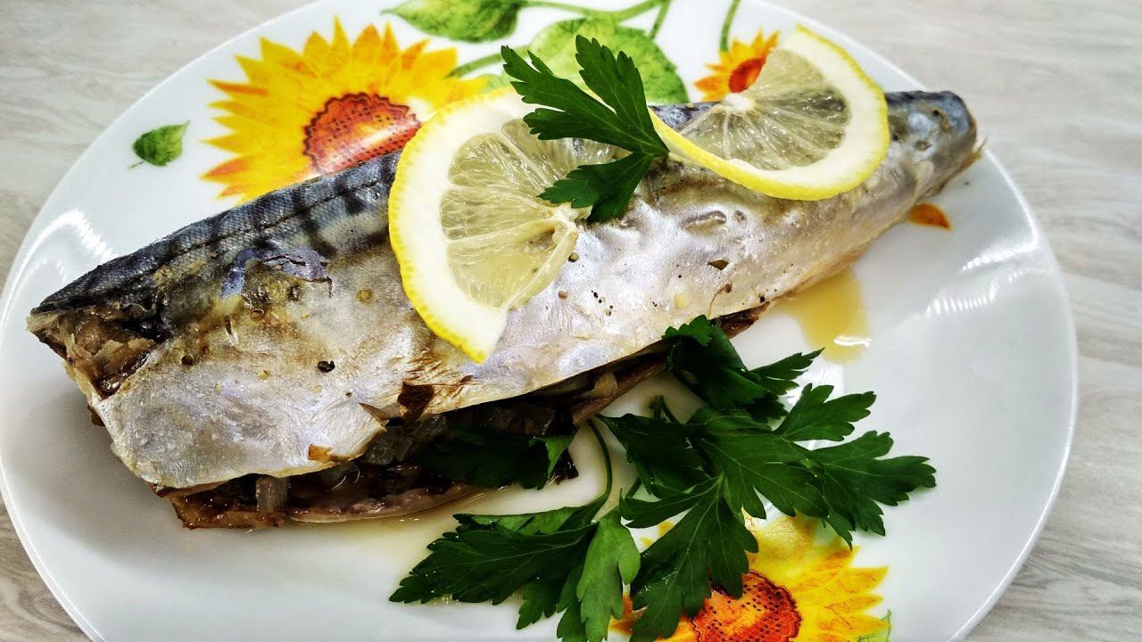 Приготовила скумбрию по простому и вкусному рецепту.  Рекомендую
