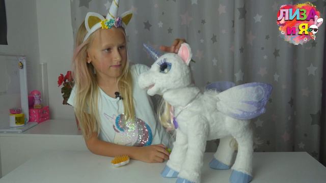 Обзор Игрушки СТАРЛИЛИ Интерактивный Единорог | Hasbro FurReal Friends StarLily смотреть онлайн