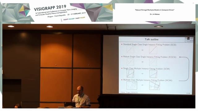 "Robust Fitting of Multiple Models in Computer Vision" Dr. Jiri Matas (VISIGRAPP 2019) смотреть онлайн