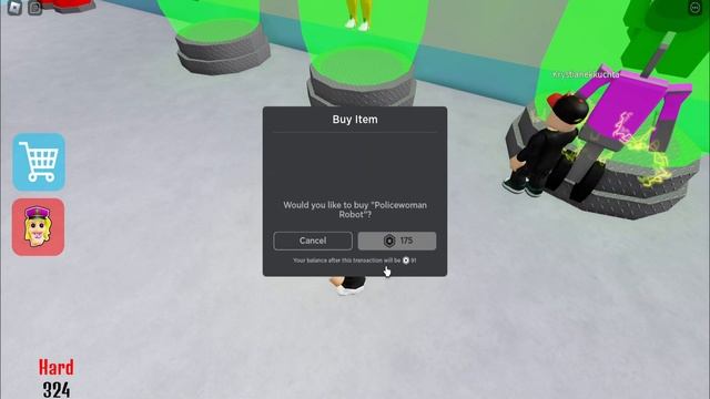 Roblox POLICE GIRL PRISON RUN Obby Speedrun Walkthrough смотреть онлайн
