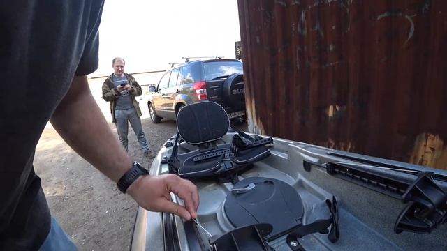 Установка рулевое управление на каяк смотреть онлайн